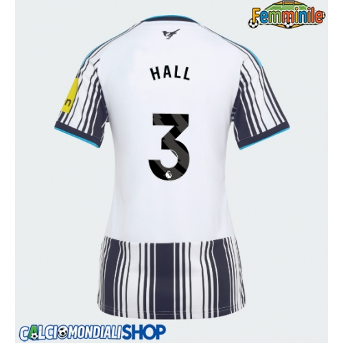 Maglie da calcio Newcastle United Lewis Hall #3 Prima Maglia Femminile 2026-27 Manica Corta